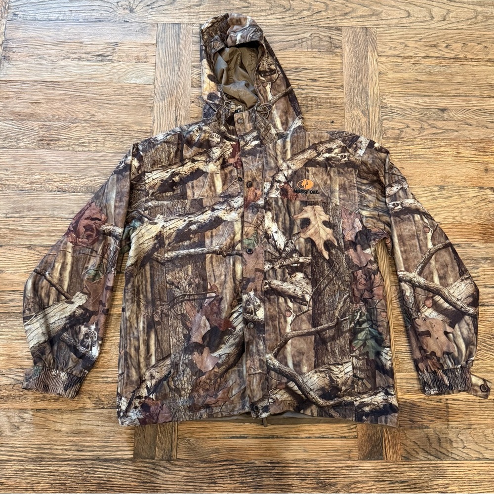 Mossy Oak Break-Up Infinity Camo Jacket XL | Hooded Hunting Coat